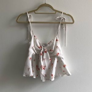 My-Kim Strappy Floral Top